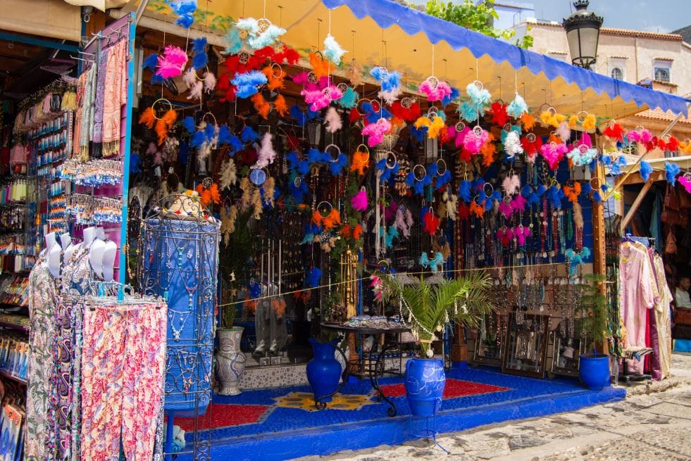 Market at chefchaouen